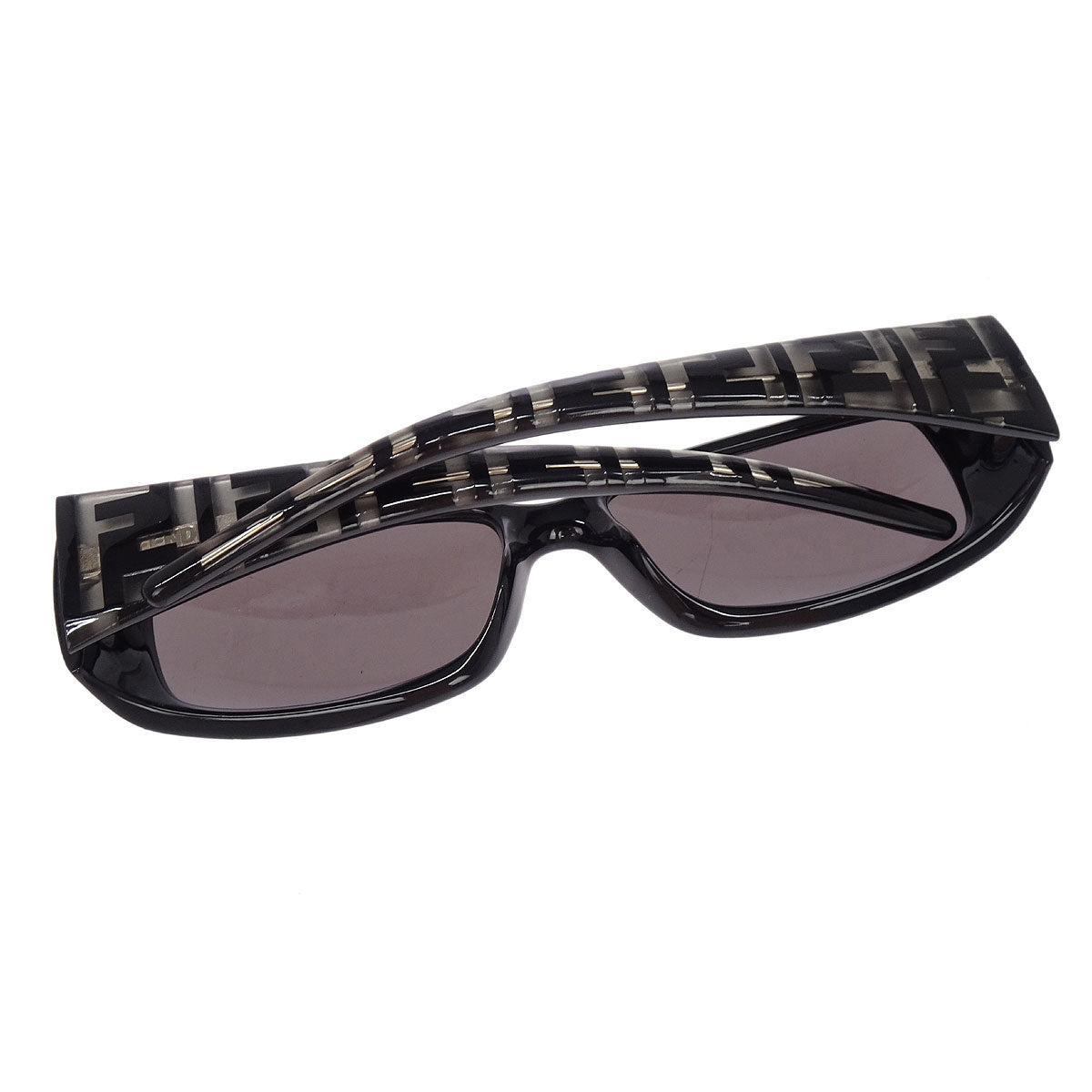 Fendi Sunglasses Eyewear Black 55□16 130 Small Good