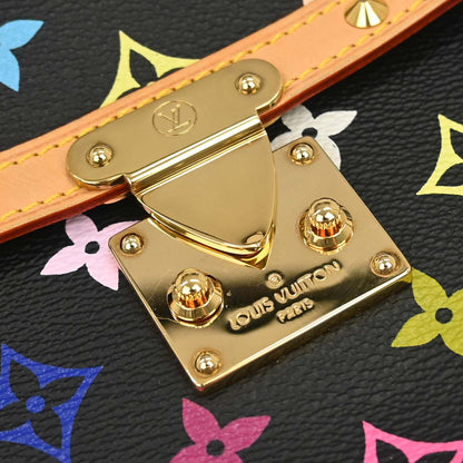 Louis Vuitton Black Monogram Multicolor Sologne Shoulder M92639