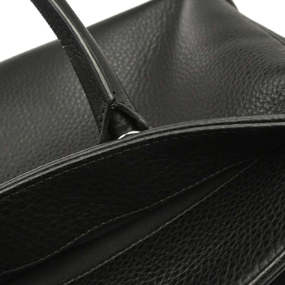 Chanel Black Deerskin Executive Cerf 2way Shoulder Tote Bag