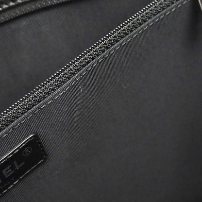 Chanel Black Deerskin Executive Cerf 2way Shoulder Tote Bag