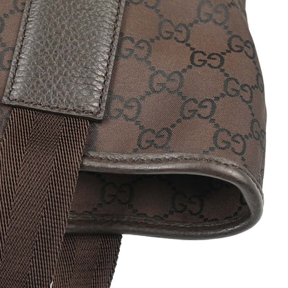 Gucci Brown Canvas GG Tote Handbag