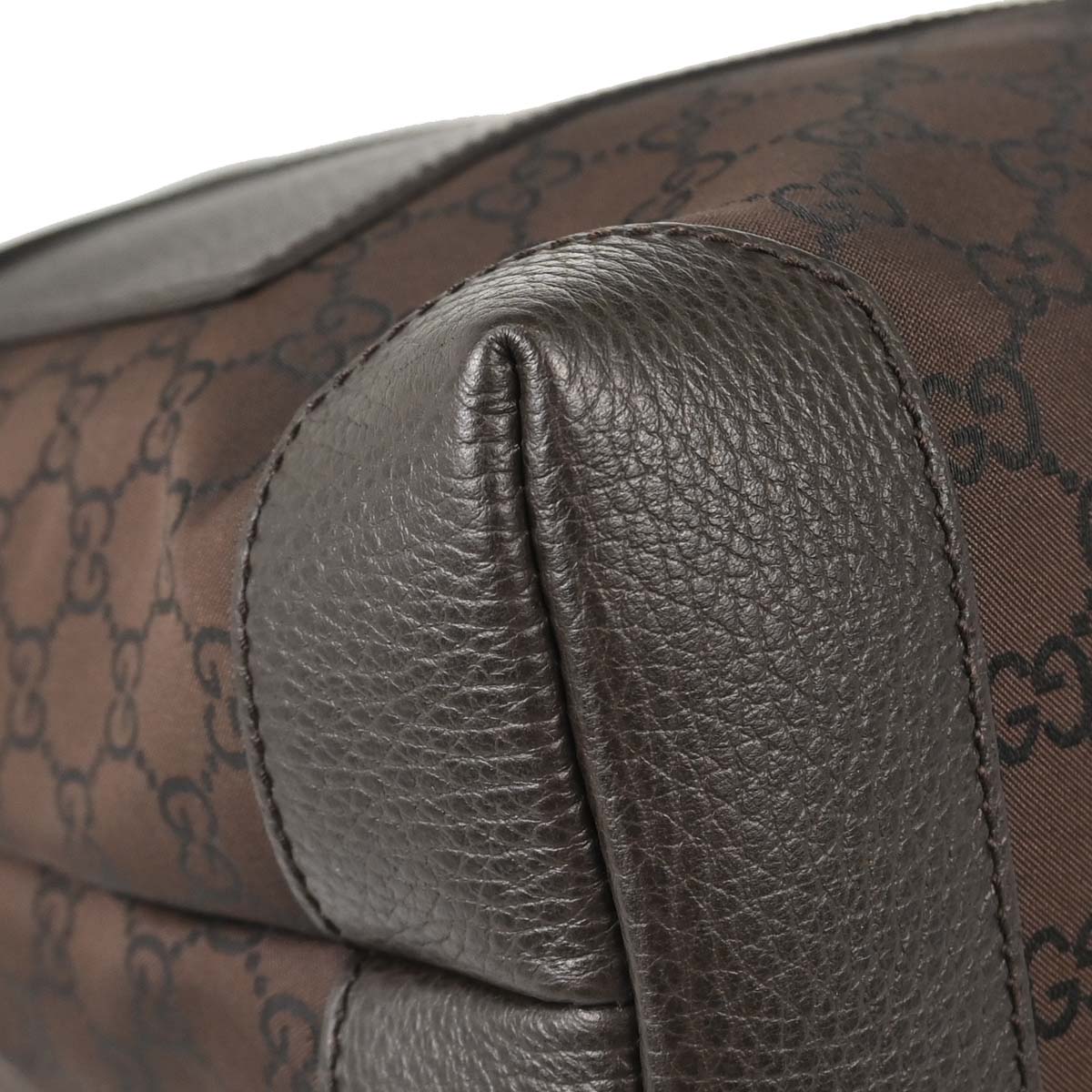Gucci Brown Canvas GG Tote Handbag