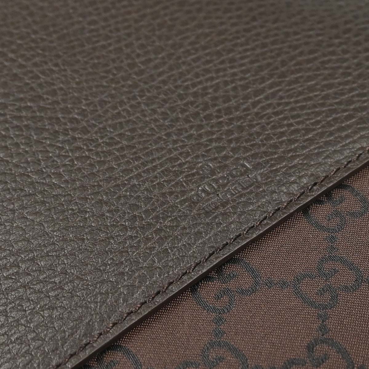 Gucci Brown Canvas GG Tote Handbag