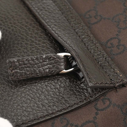 Gucci Brown Canvas GG Tote Handbag