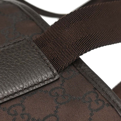 Gucci Brown Canvas GG Tote Handbag