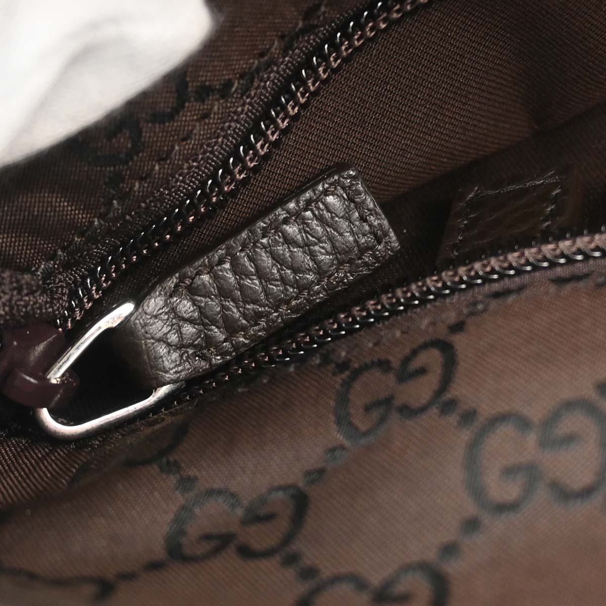 Gucci Brown Canvas GG Tote Handbag