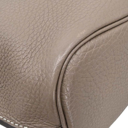 Hermes Etoupe Gray Togo So Kelly 22 Shoulder Bag