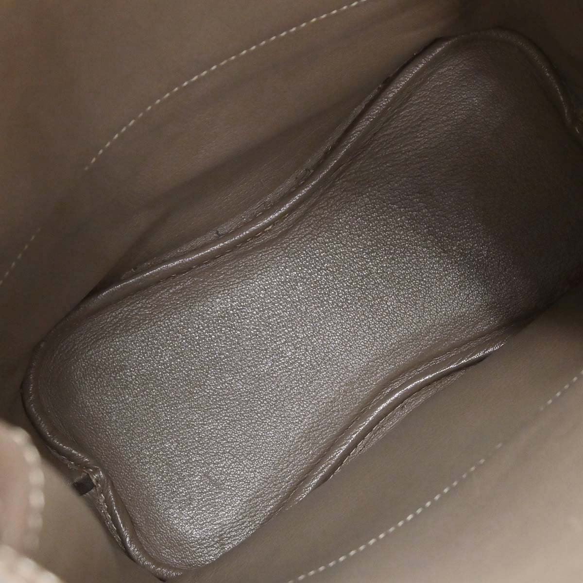 Hermes Etoupe Gray Togo So Kelly 22 Shoulder Bag
