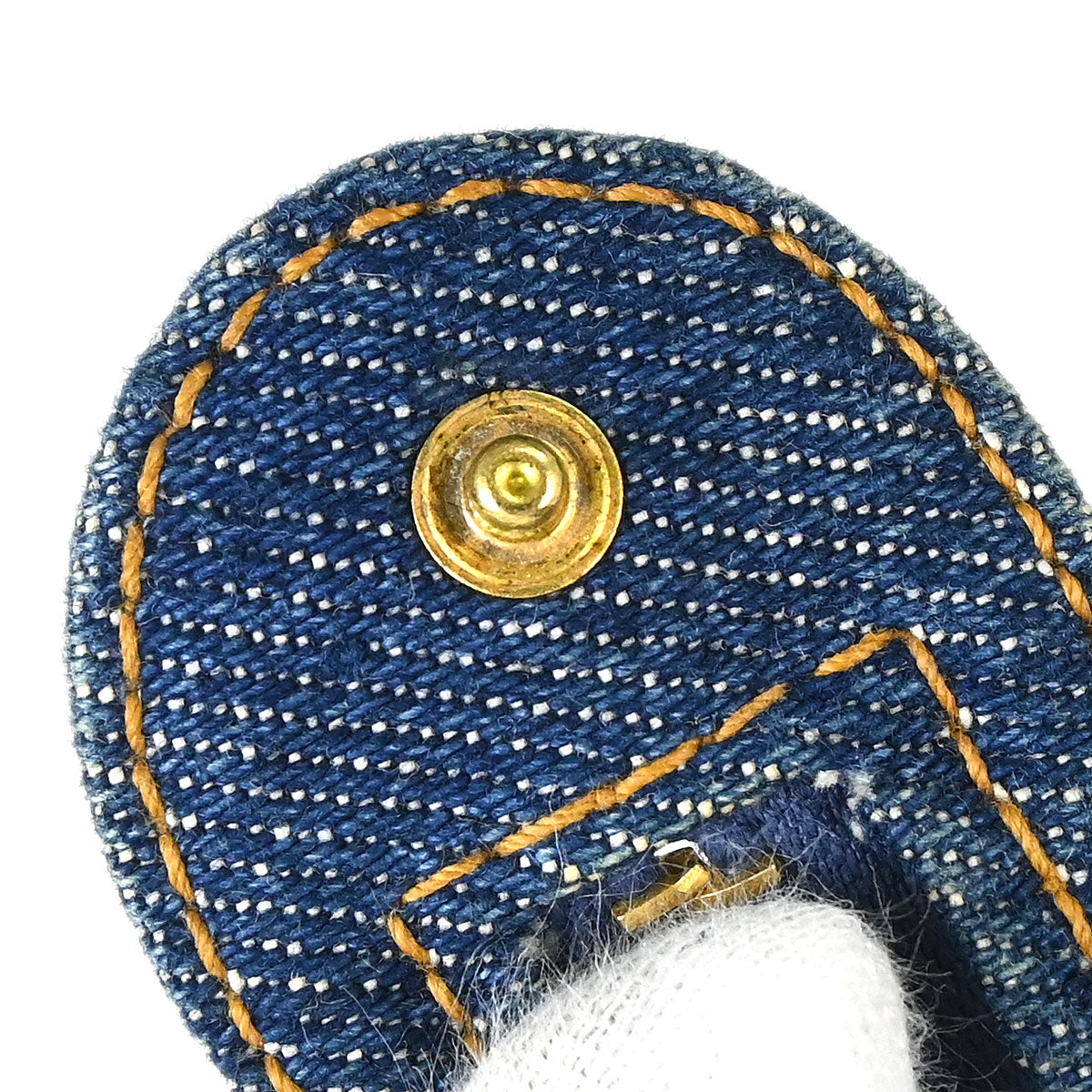 Chanel 1996-1997 Blue Denim Classic Flap Backpack
