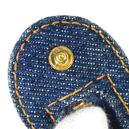 Chanel 1996-1997 Blue Denim Classic Flap Backpack