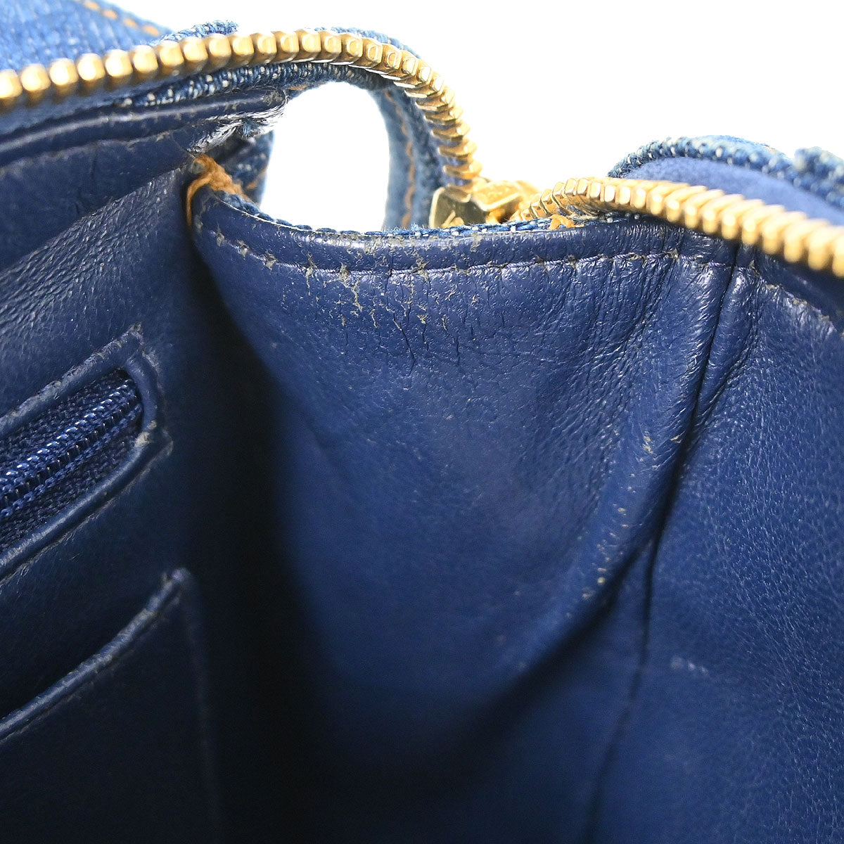 Chanel 1996-1997 Blue Denim Classic Flap Backpack