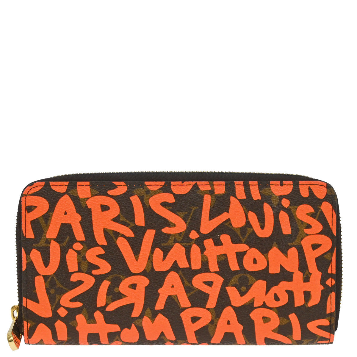 Louis Vuitton Orange Monogram Graffiti Zippy Wallet M93711 – AMORE