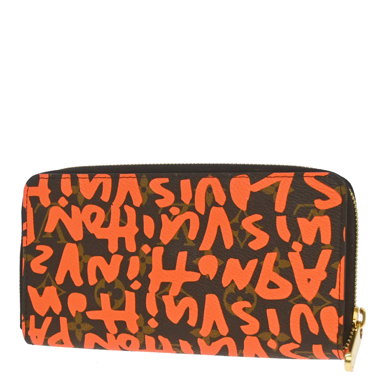 Louis Vuitton Orange Monogram Graffiti Zippy Wallet M93711 – AMORE