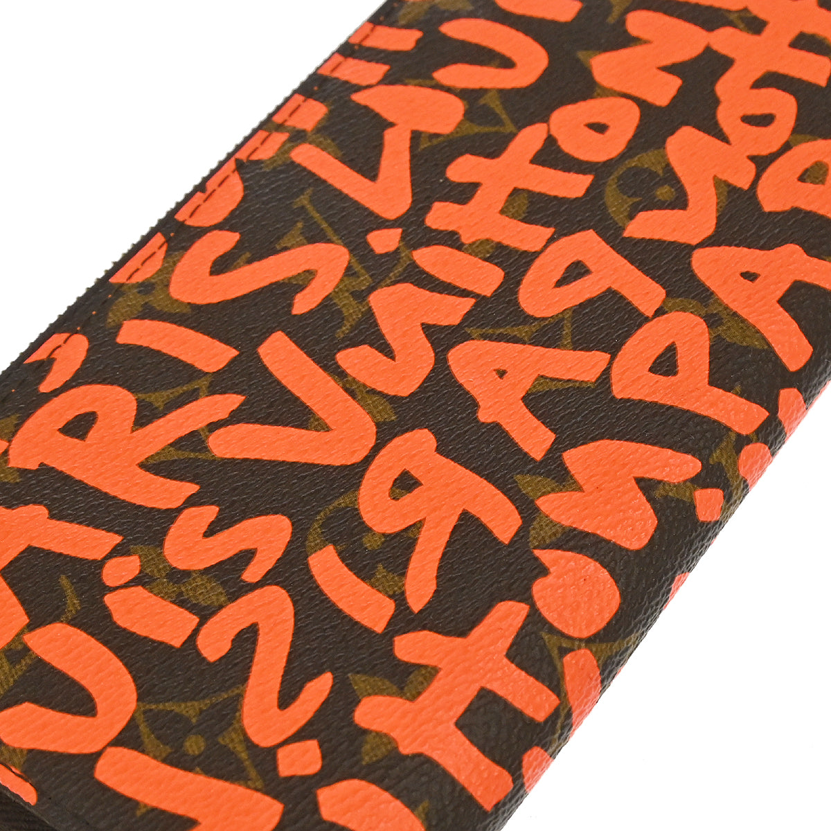 Louis Vuitton Orange Monogram Graffiti Zippy Wallet M93711 – AMORE