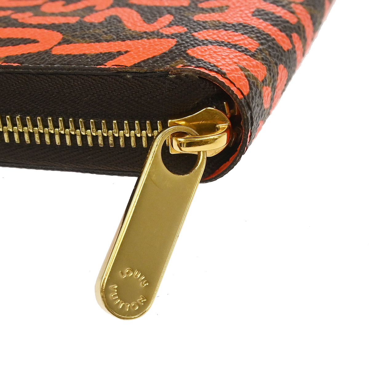 Louis Vuitton Orange Monogram Graffiti Zippy Wallet M93711 – AMORE