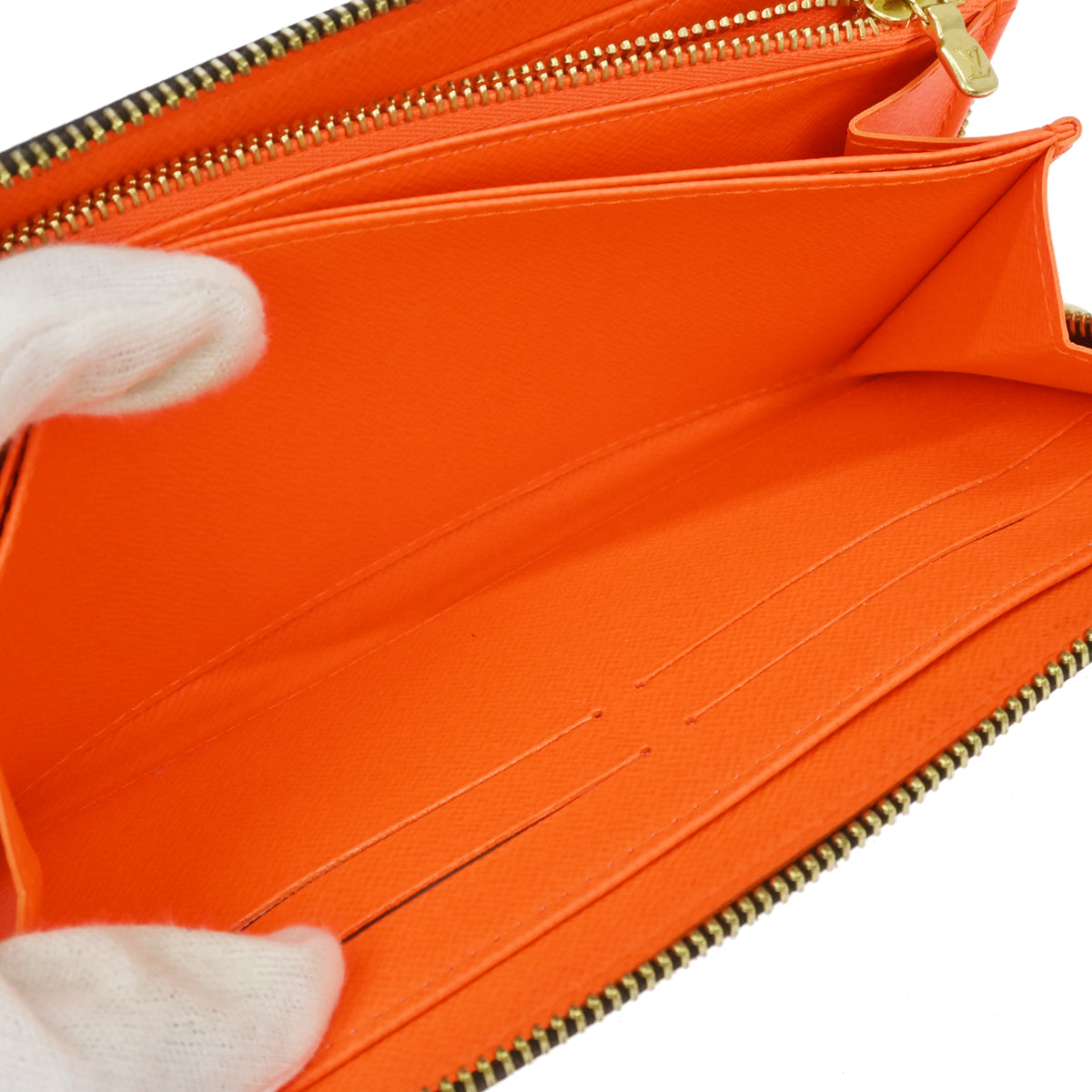 Louis Vuitton Orange Monogram Graffiti Zippy Wallet M93711 – AMORE