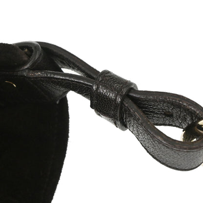 Yves Saint Laurent Brown Leather Suede Mombasa Handbag