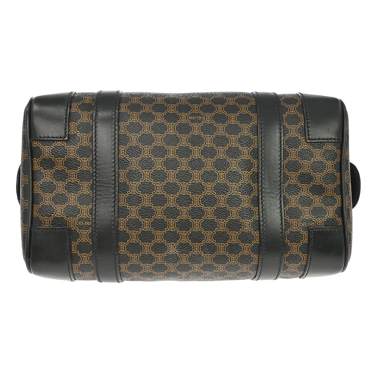 Celine Black Macadam Handbag