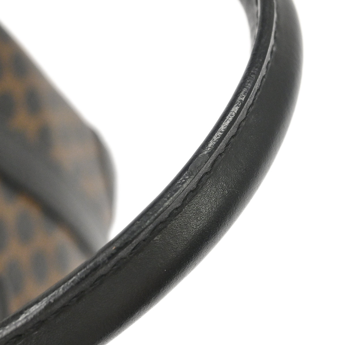 Celine Black Macadam Handbag