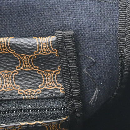 Celine Black Macadam Handbag