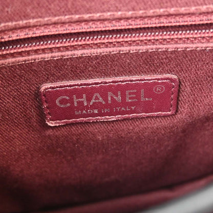 Chanel 2014 Black Calfskin Pony Hair Paris-Dallas Saddle Shoulder Bag