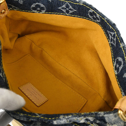 Louis Vuitton Blue Monogram Denim Mini Pleaty Raye Handbag M95333