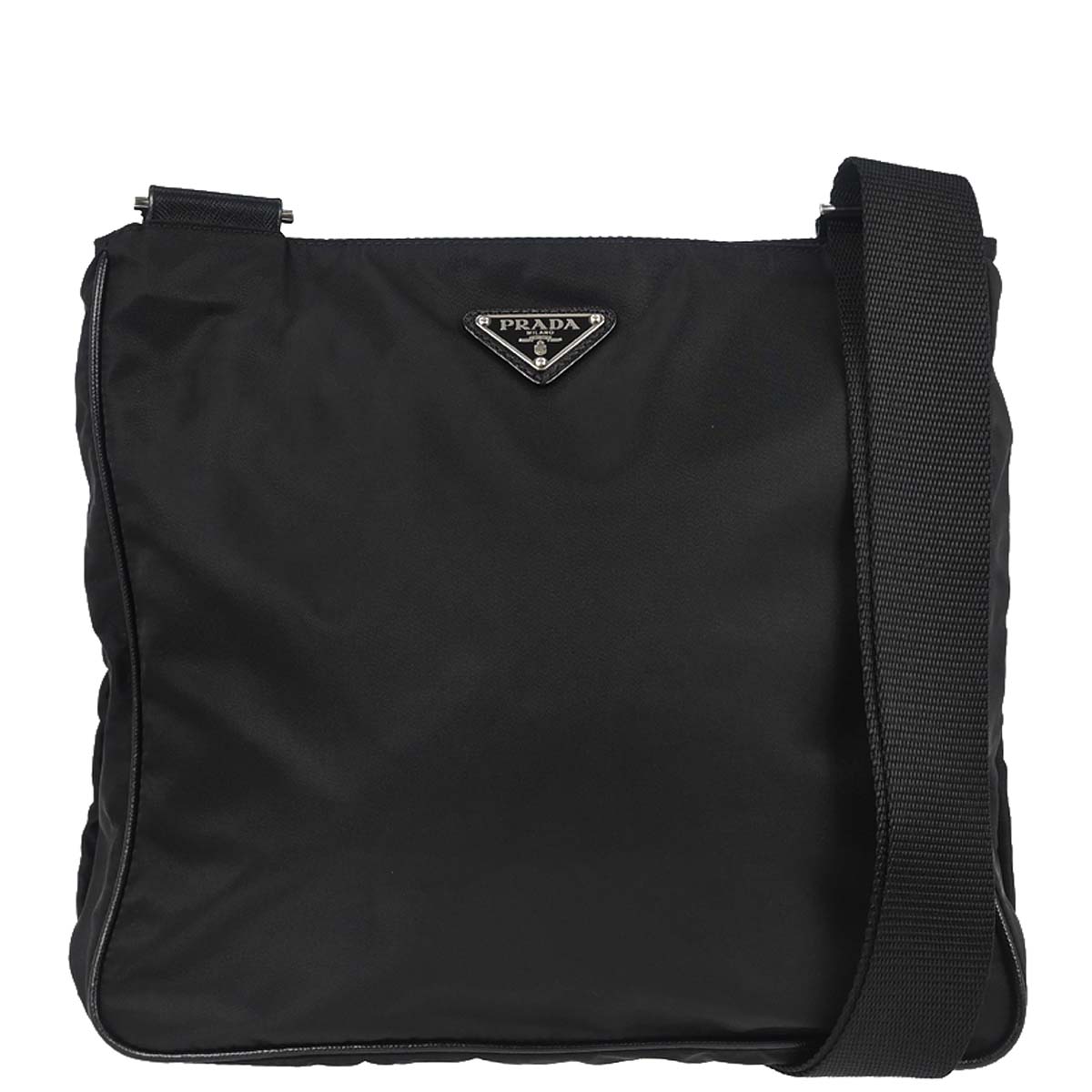 Prada Black Nylon Shoulder Bag