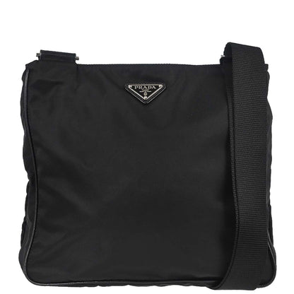 Prada Black Nylon Shoulder Bag
