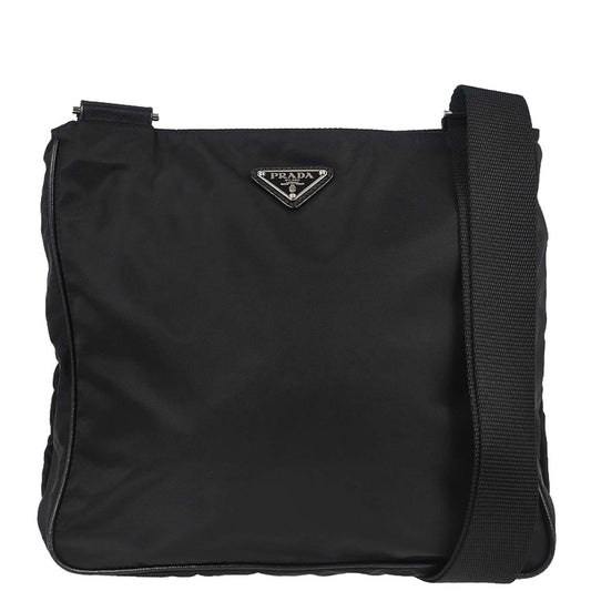 Prada Black Nylon Shoulder Bag