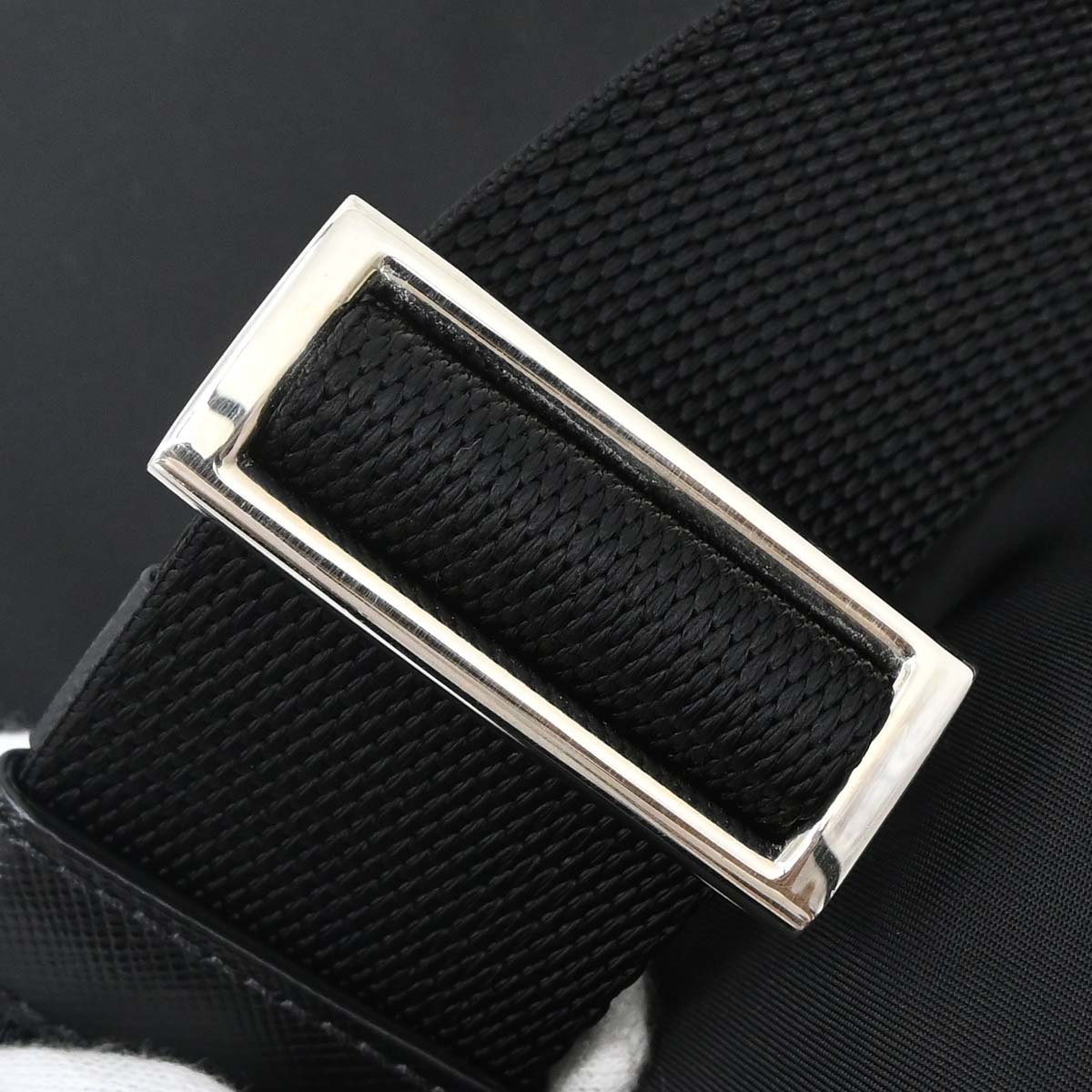 Prada Black Nylon Shoulder Bag