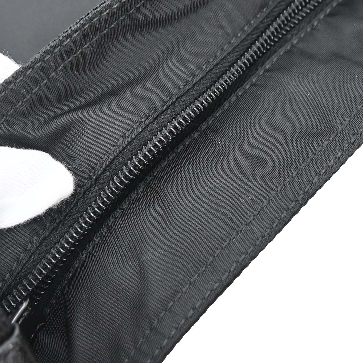 Prada Black Nylon Shoulder Bag