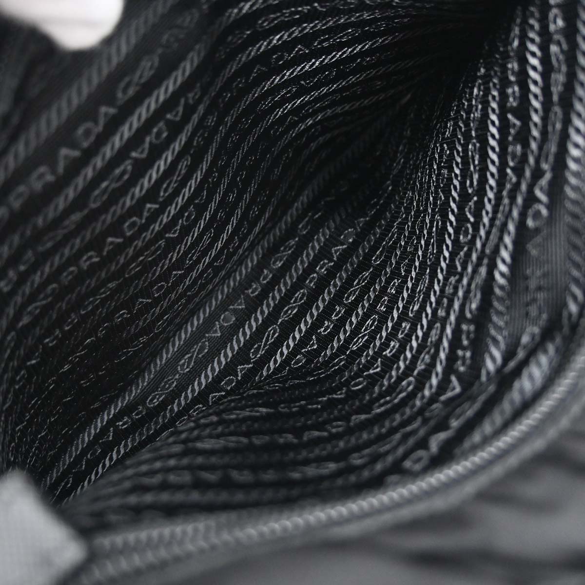 Prada Black Nylon Shoulder Bag
