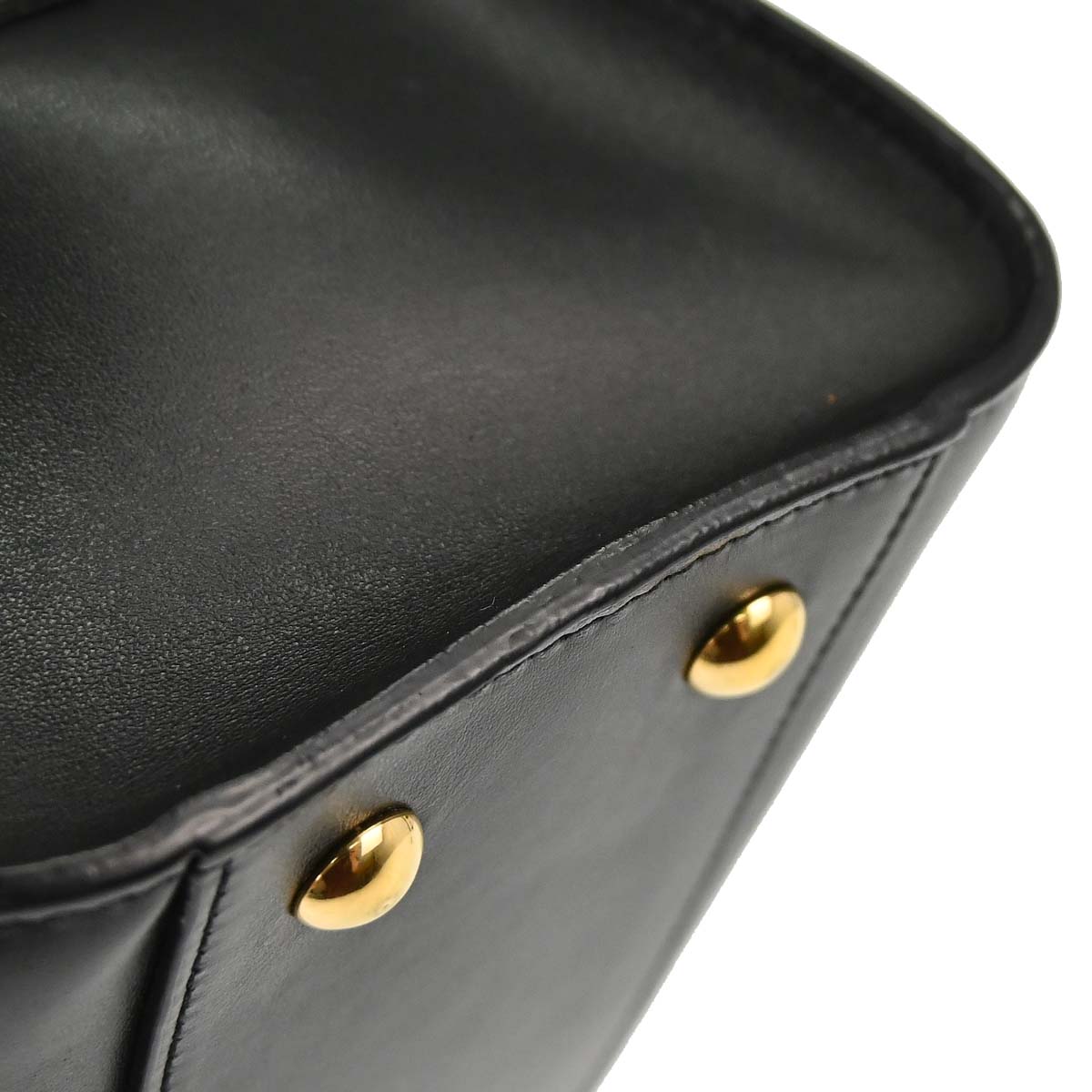 Saint Laurent Black Calfskin Baby Cabas 2way Shoulder Handbag