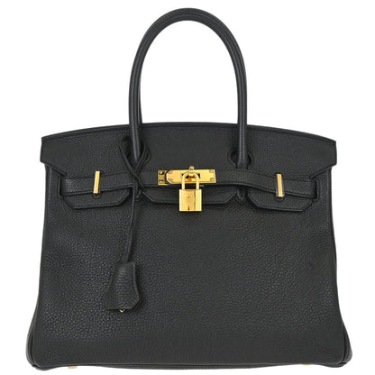 Hermes 2016 Black Togo Birkin 30 Handbag