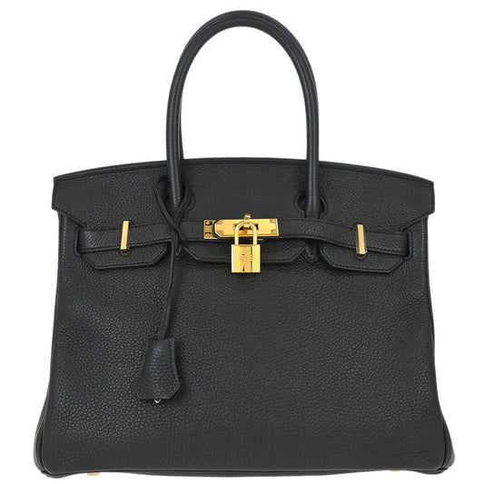 Hermes 2016 Black Togo Birkin 30 Handbag