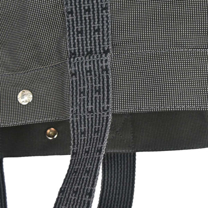 Hermes Gray Canvas Herline Tote GM Handbag