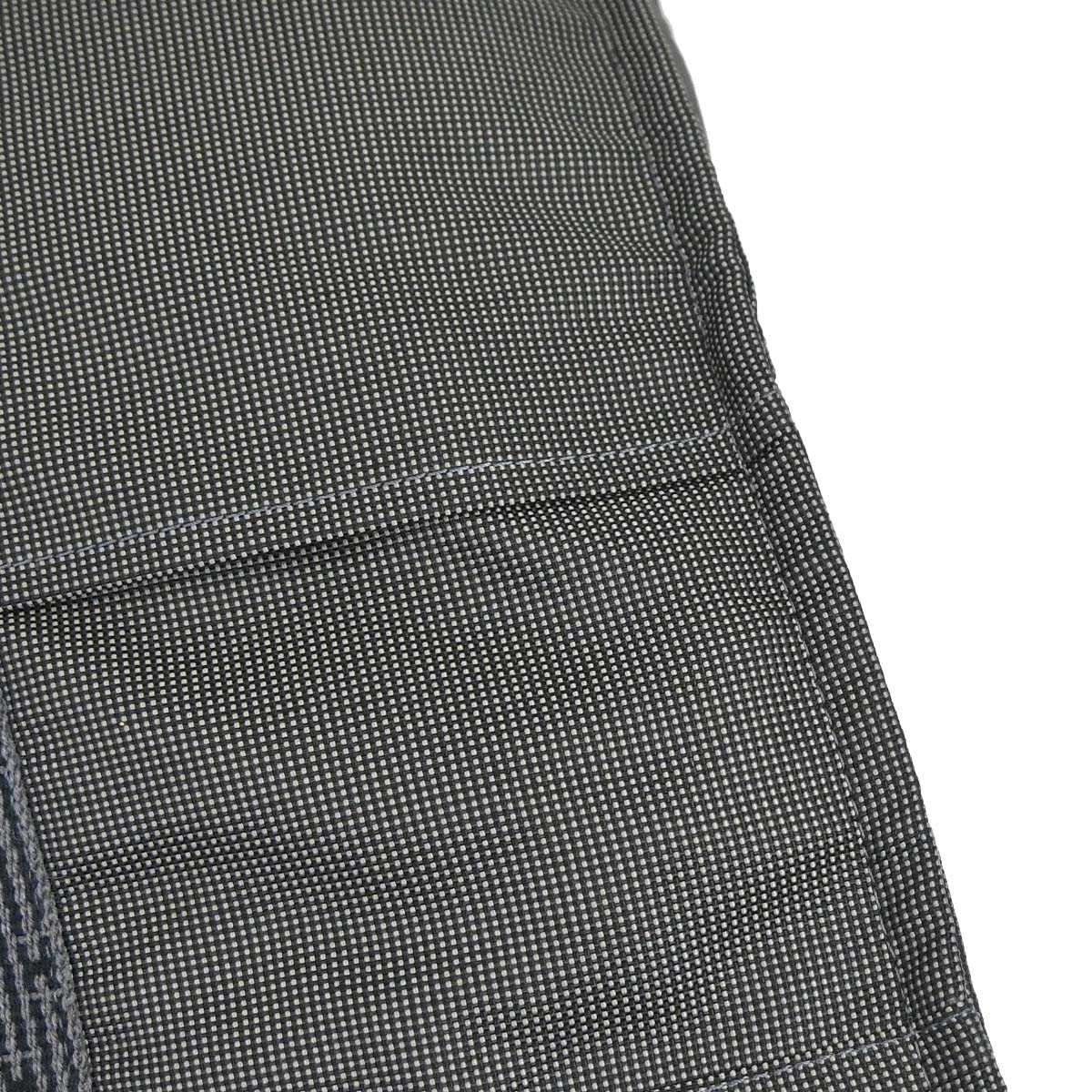 Hermes Gray Canvas Herline Tote GM Handbag