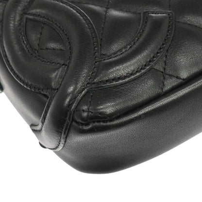 Chanel Black Calfskin Cambon Ligne Handbag