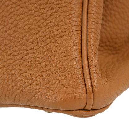 Hermes Gold Togo Birkin 25 Handbag