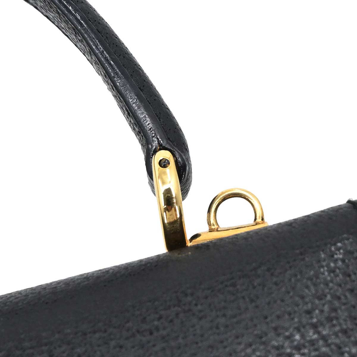 Gucci Black Pigskin Lady Lock 2way Shoulder Handbag
