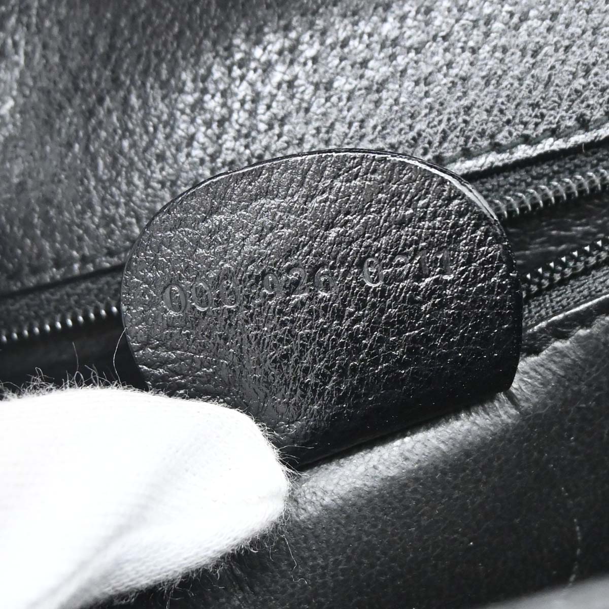 Gucci Black Pigskin Lady Lock 2way Shoulder Handbag
