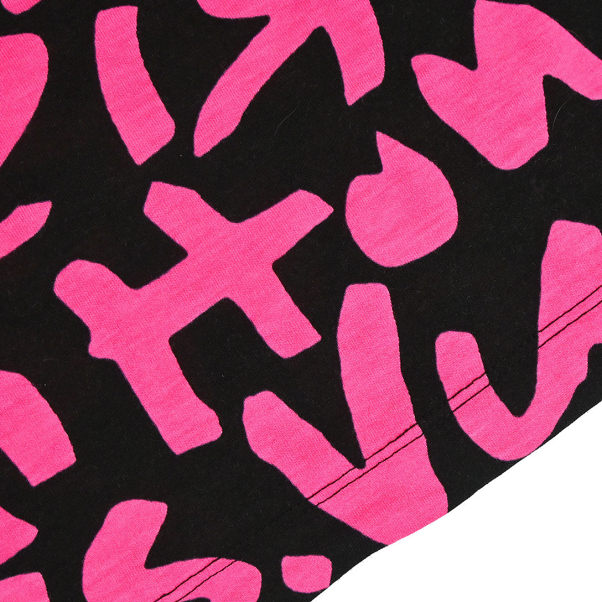 Louis Vuitton Graffiti Print T-shirt Pink #M
