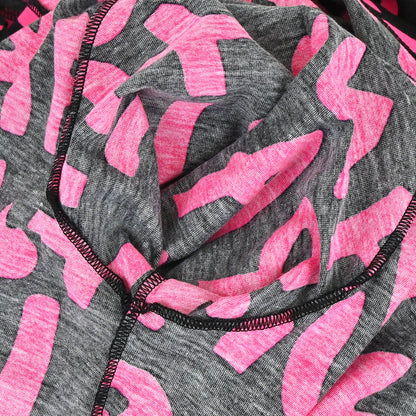 Louis Vuitton Graffiti Print T-shirt Pink #M