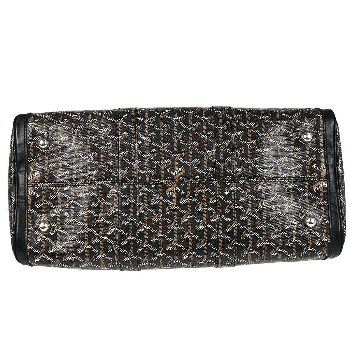 Goyard Black Croisiere 40 Handbag