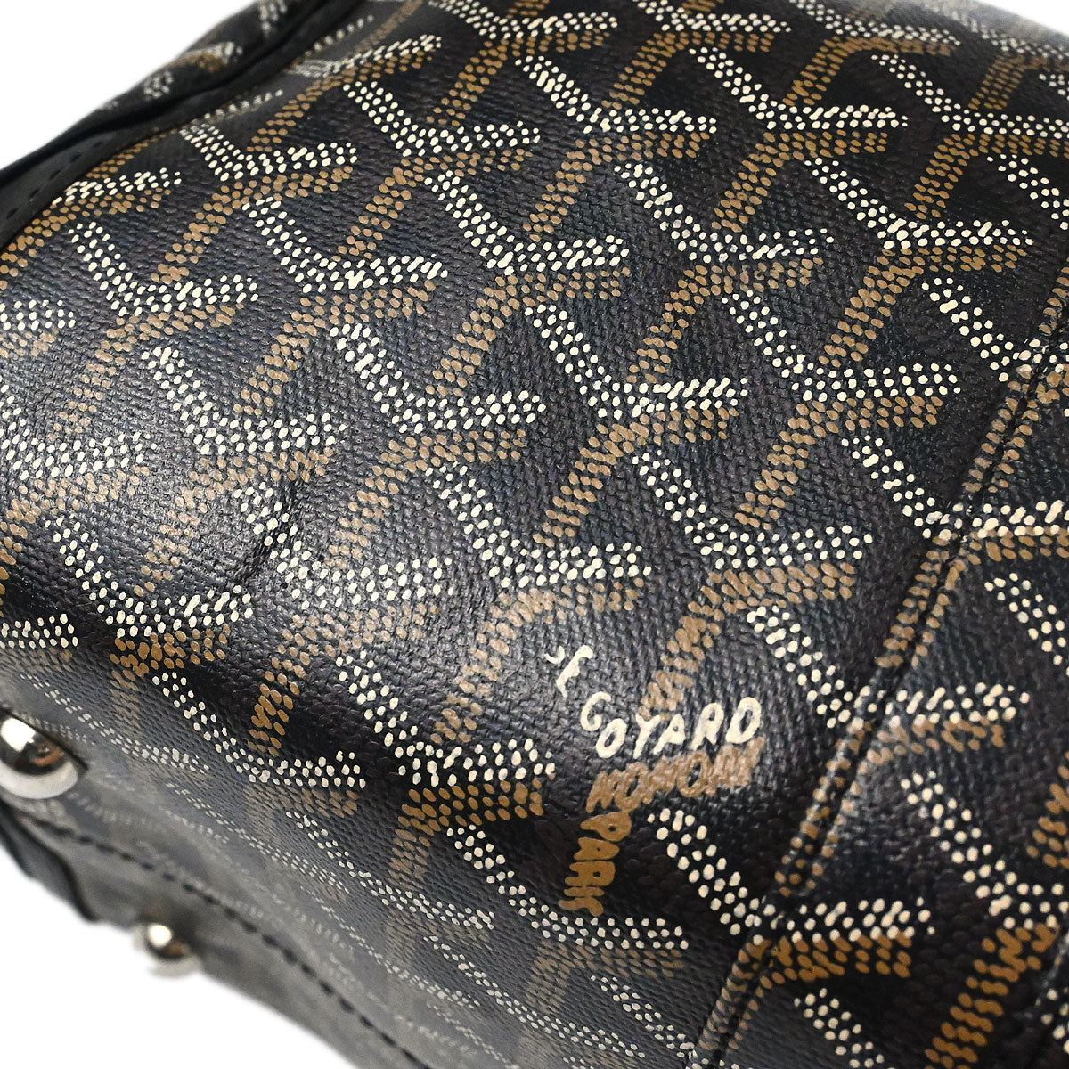 Goyard Black Croisiere 40 Handbag