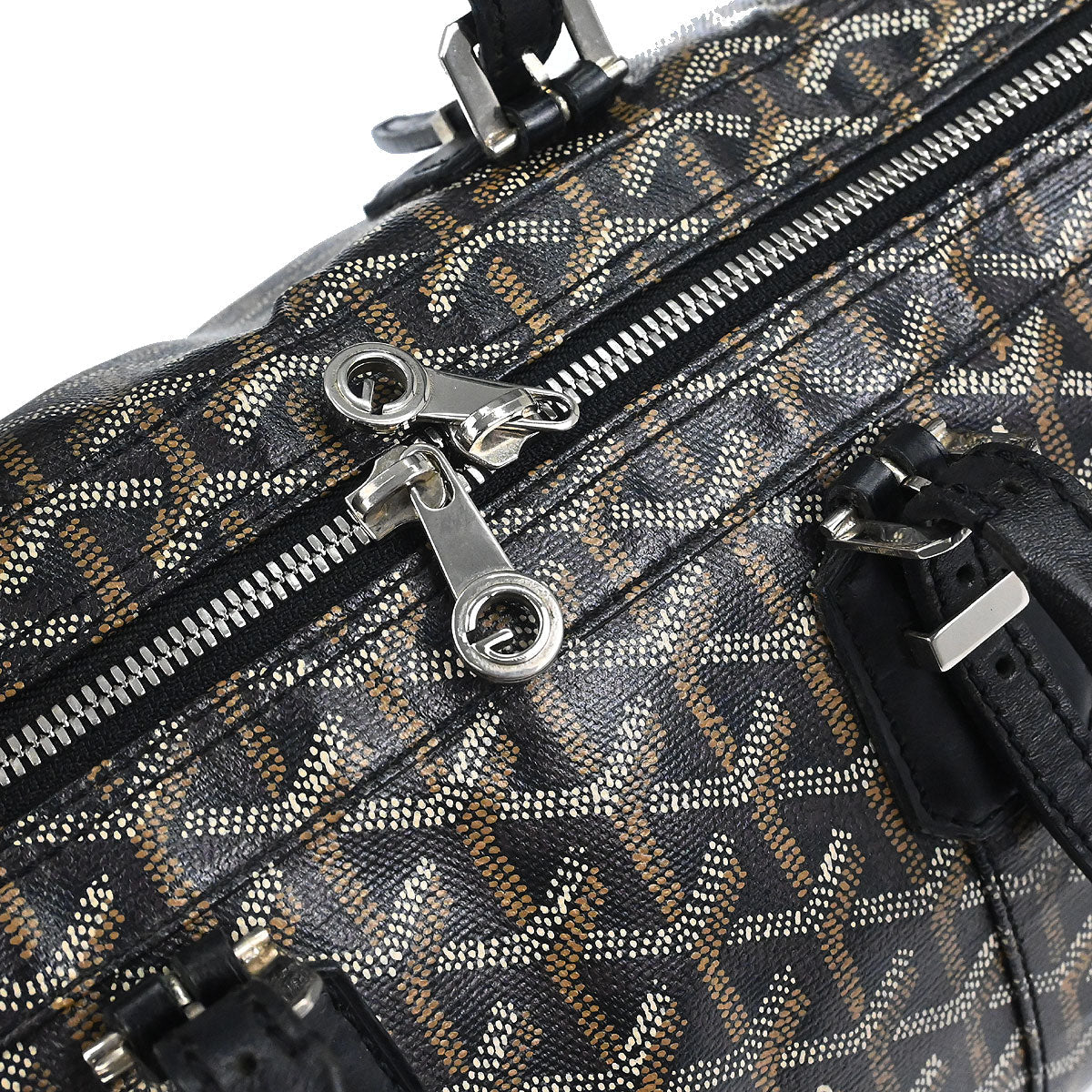 Goyard Black Croisiere 40 Handbag