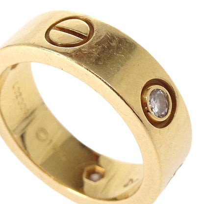 Cartier Love Ring 750 Diamond LO2009 #49 Jewelry