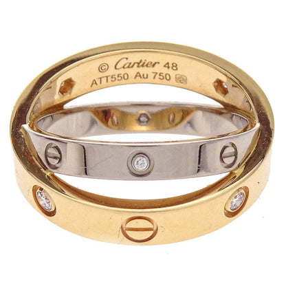 Cartier Be Love Ring Au750 6P Diamond #48 ATT550