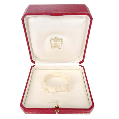 Cartier Juste Un Clou Small Bracelet #16 QTV359 Au750 Diamond Jewelry
