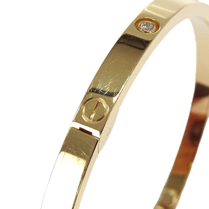 Cartier Love Bracelet Bangle Small 982BOW Au750 Diamond #16 Jewelry